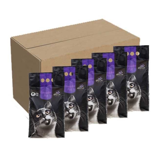 Новинка! Наповнювач для котячого туалету LAVENDER POT з ароматом лаван