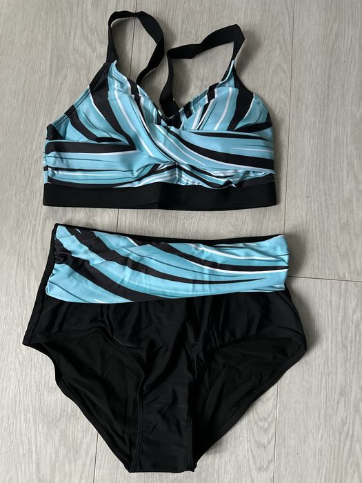 Damski Kostium Kąpielowy Dwuczęściowy Wyszczuplający Rozm. M