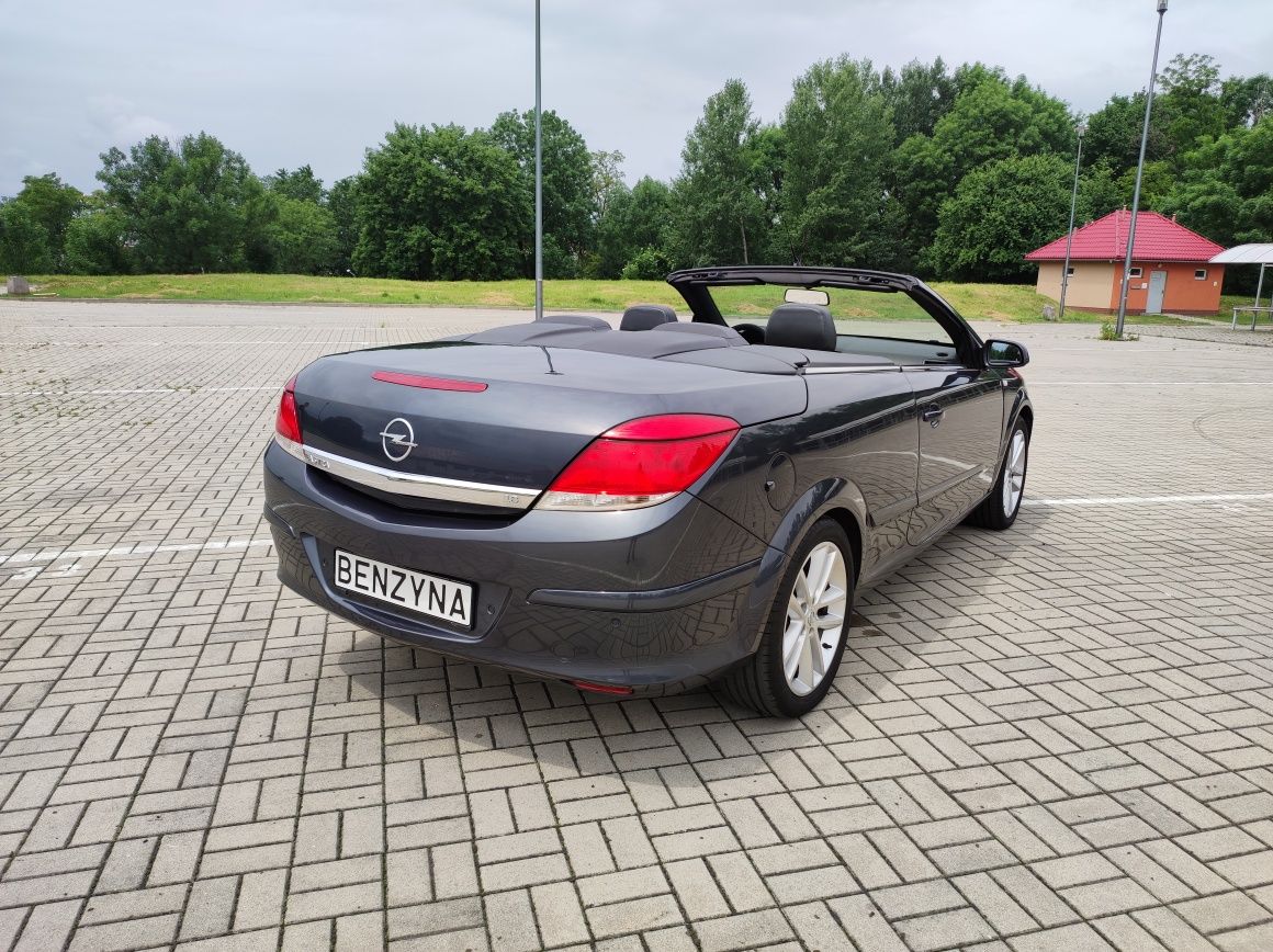 Opel Astra H Cabrio 1.8 16v TwinTop #navigacja #skorzane fotele #alu
