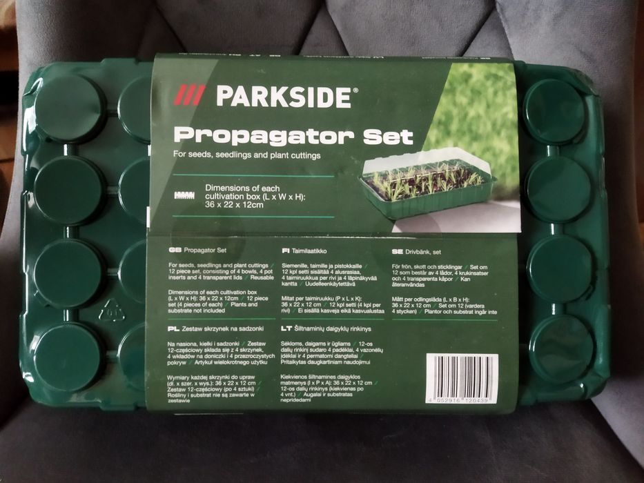 Parkside nowy zestaw skrzynek doniczek na sadzonki doniczka skrzynka k