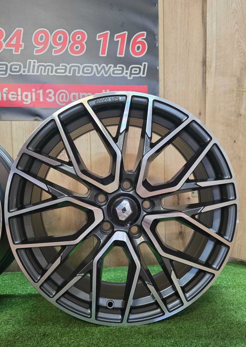 NOWE ALUFELGI RENAULT 18x5x1114,3 - Clio,Austral,Kangoo,Megane,Scenic