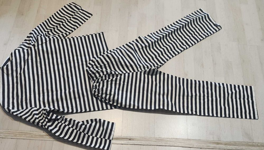 strój więźnia więzień przebranie skazany XL 2444