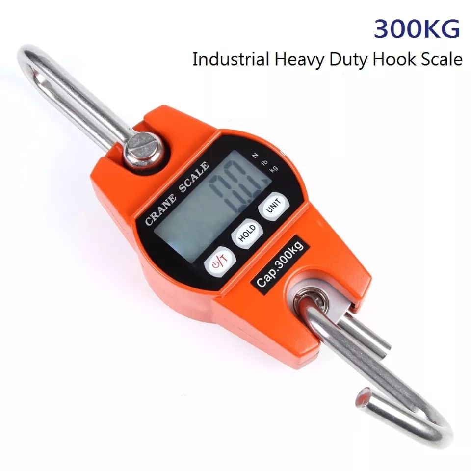 Balança Industrial de pendurar 300kg/150kg ( Gancho / Gindaste)
