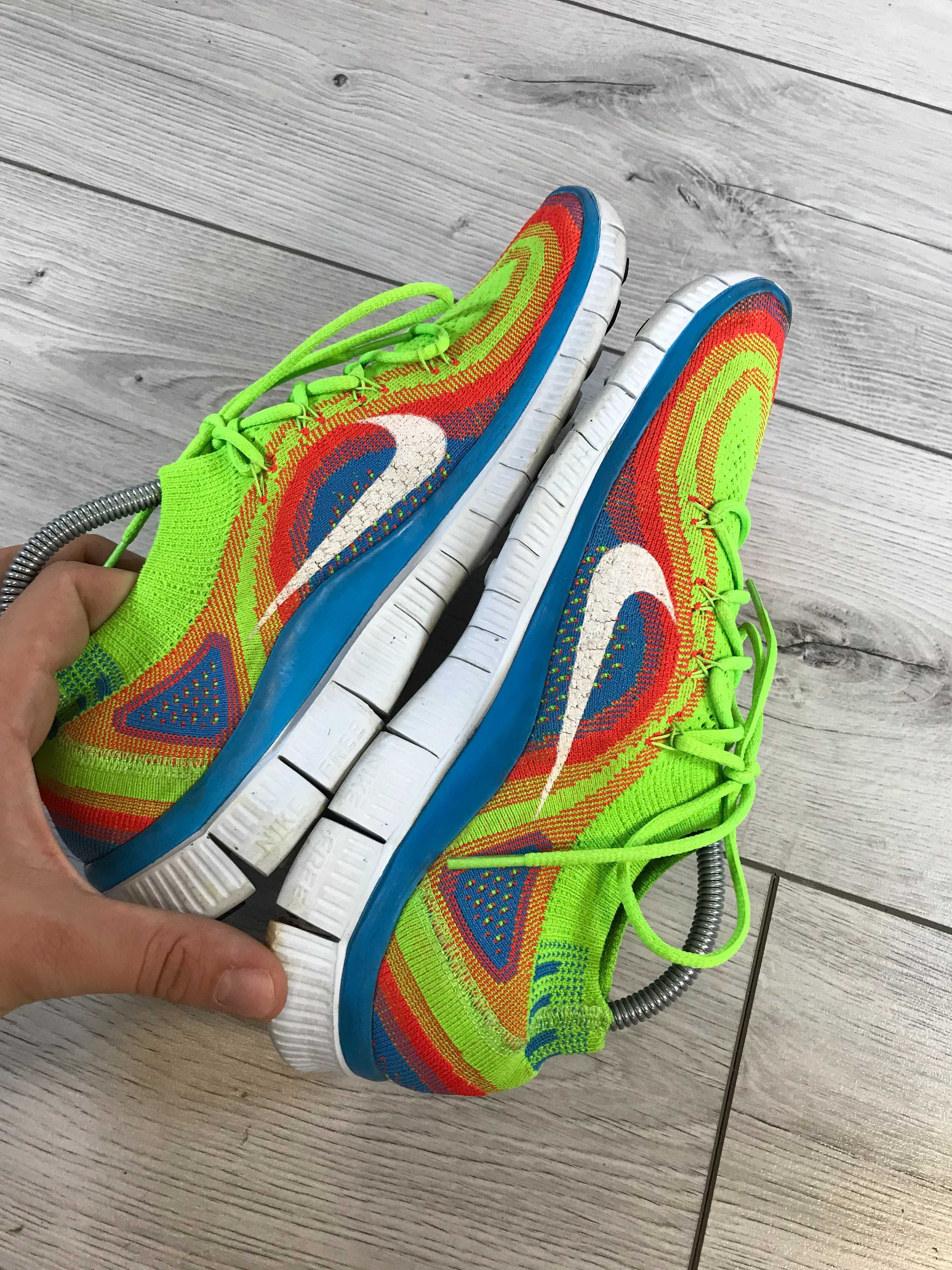 Buty do biegania Nike Free 5.0 Flyknit Rainbow rozm. 41