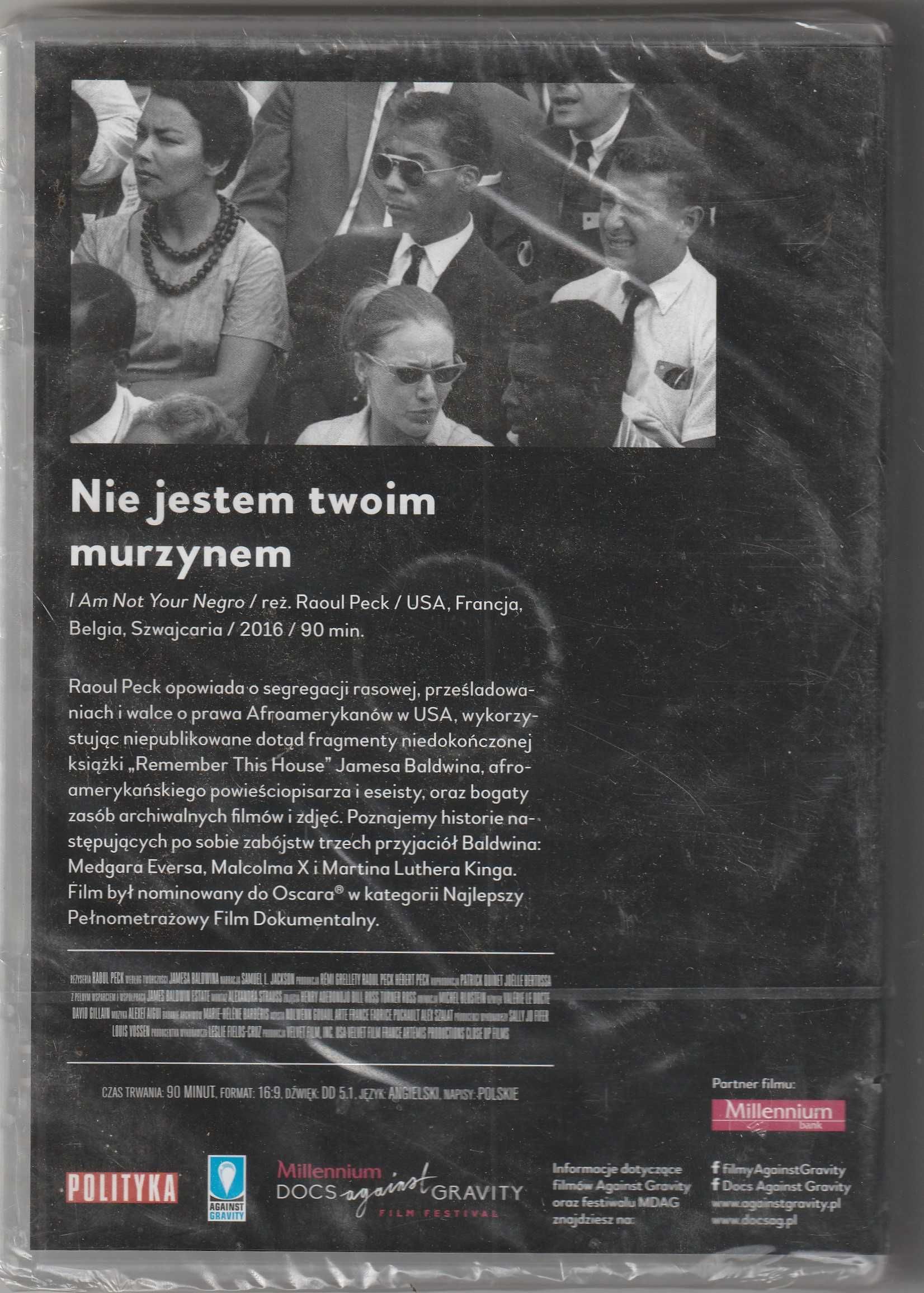 Nie jestem twoim murzynem DVD