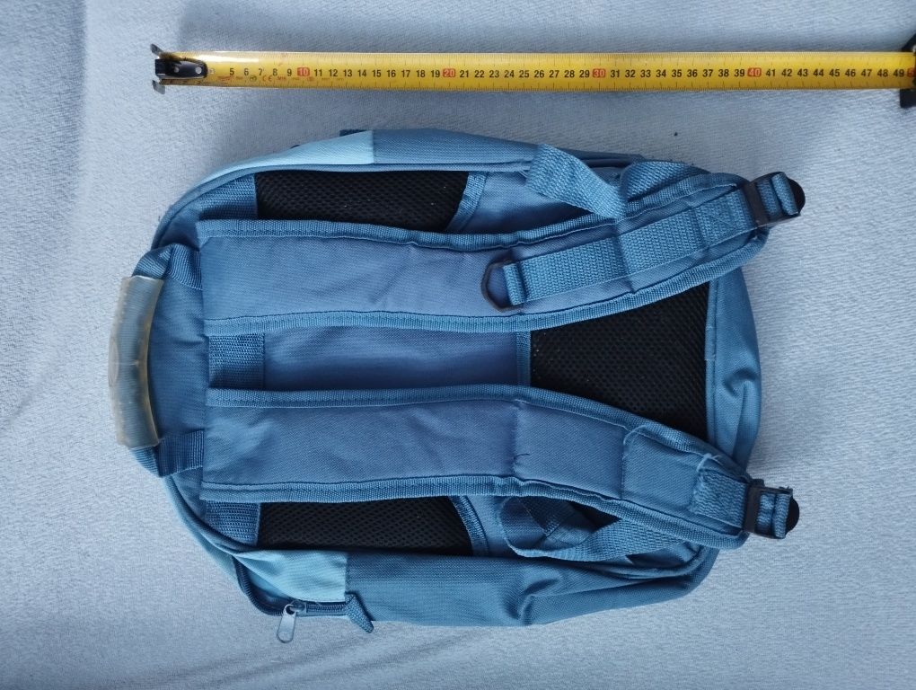 Plecak używany niebieski