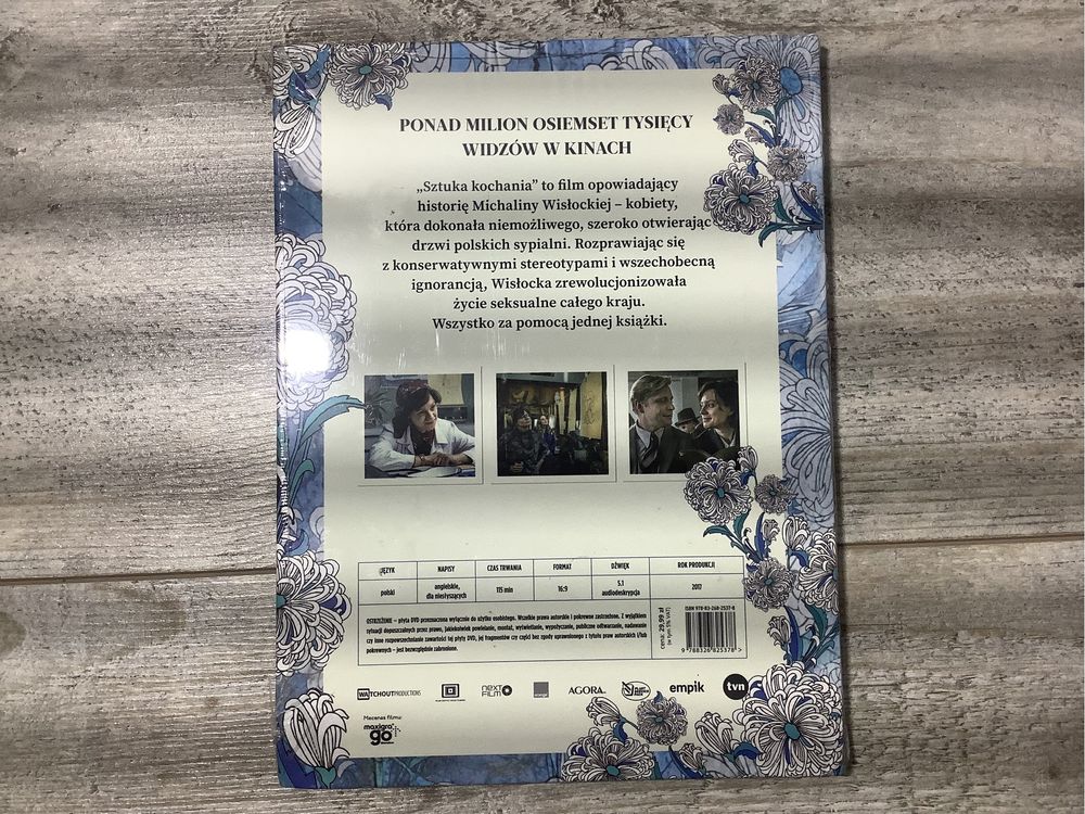 Sztuka kochania film dvd,nowy.