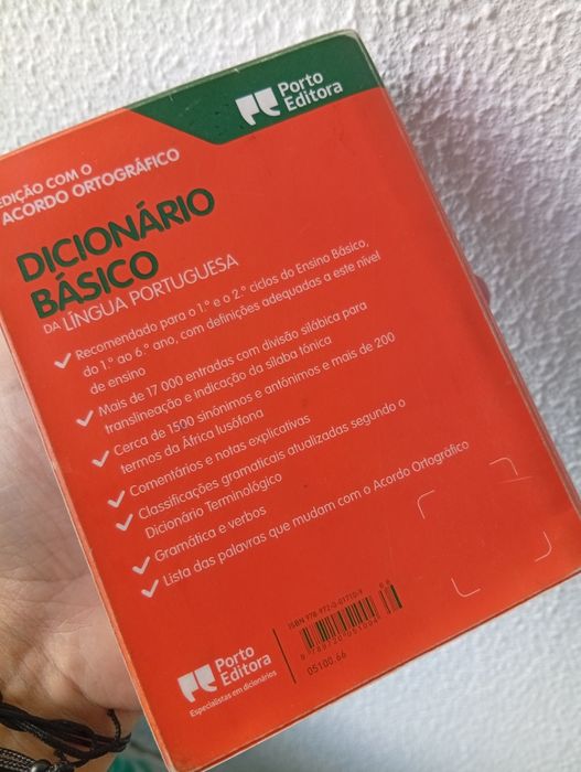 Dicionário básico de língua portuguesa 1 ciclo
