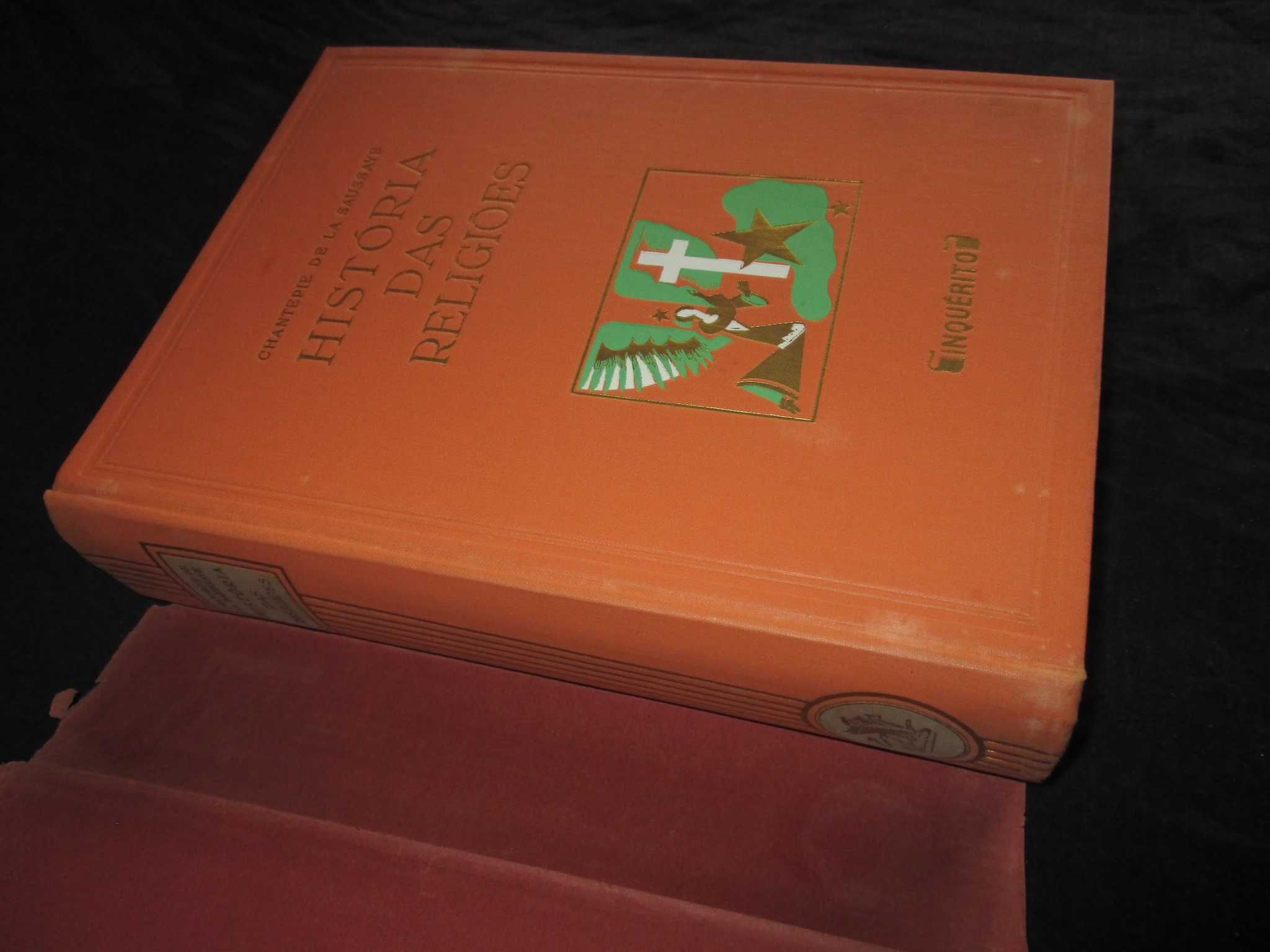 Livro História das Religiões Chantepie de La Saussaye 1ª edição 1940