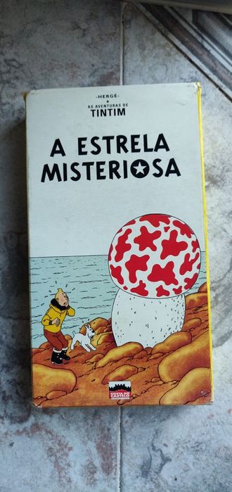 Conjunto Cassestes VHS Tintim, Looney Tunes, Harry Potter