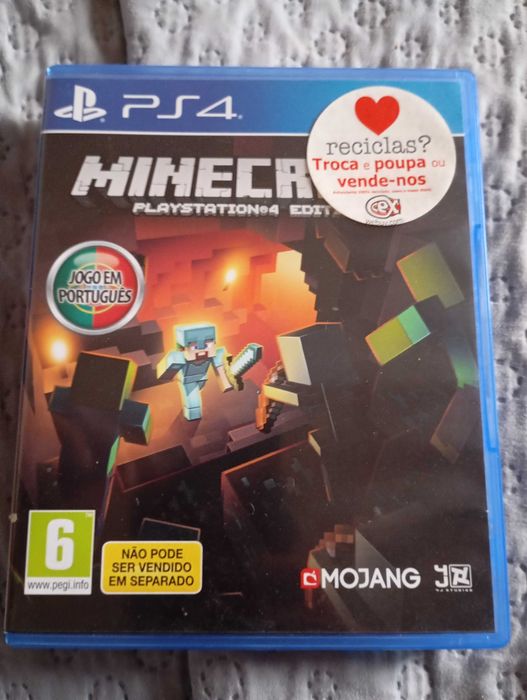 Minecraft PS4! Jogo IMPERDÍVEL! Preço RÁPIDO para VIAGEM!