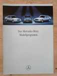 Mercedes-Benz Modellprogramm 1993 r. W202 W124 W140 W129 W461