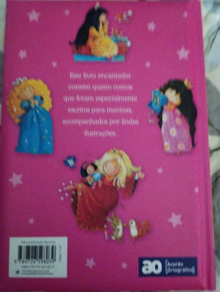 Livro novo "O meu livro de contos para meninas"