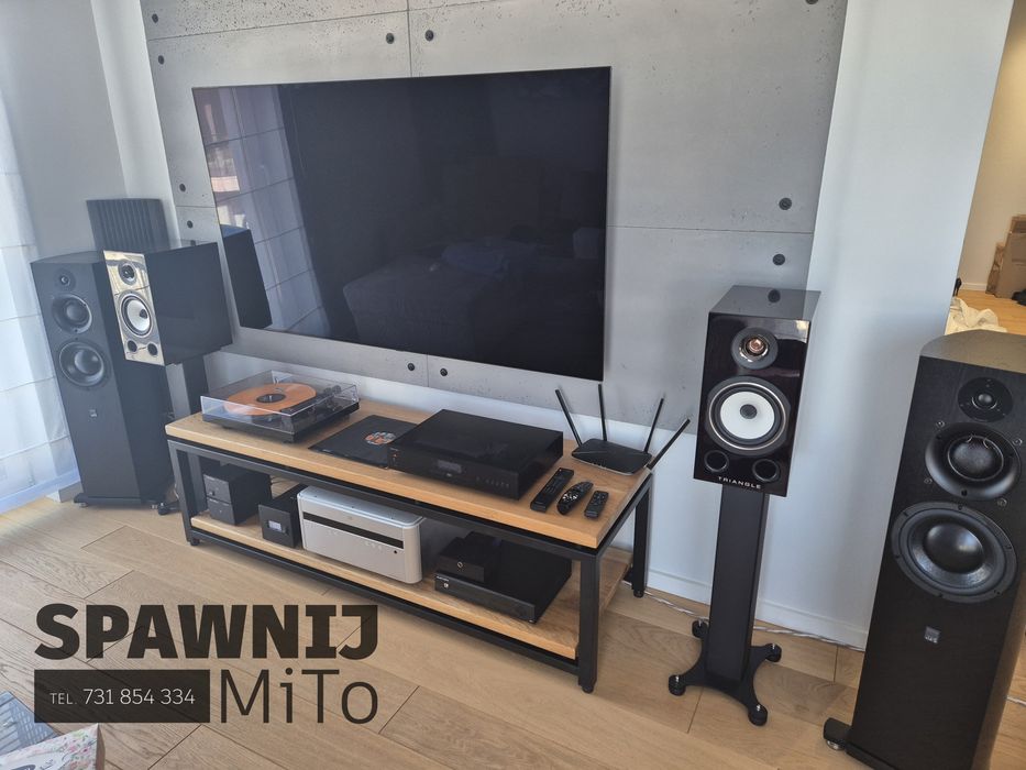 Szafka Rtv audio, stolik pod sprzęt na zamówienie metalowa półka regał