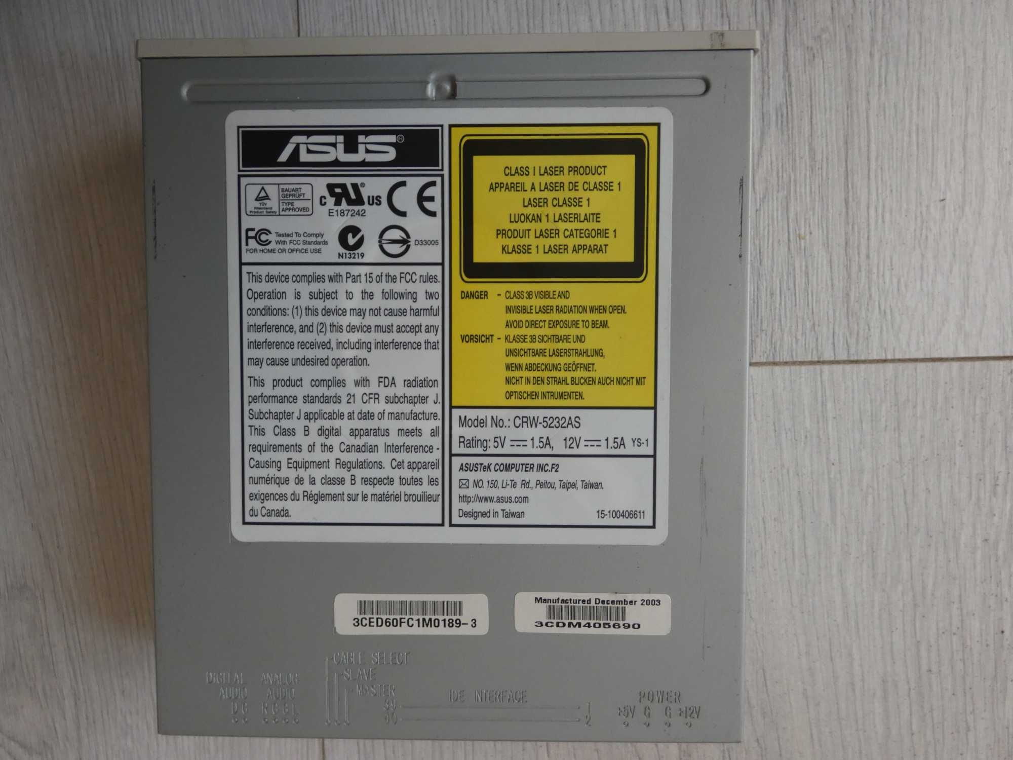 nagrywarka  ASUS