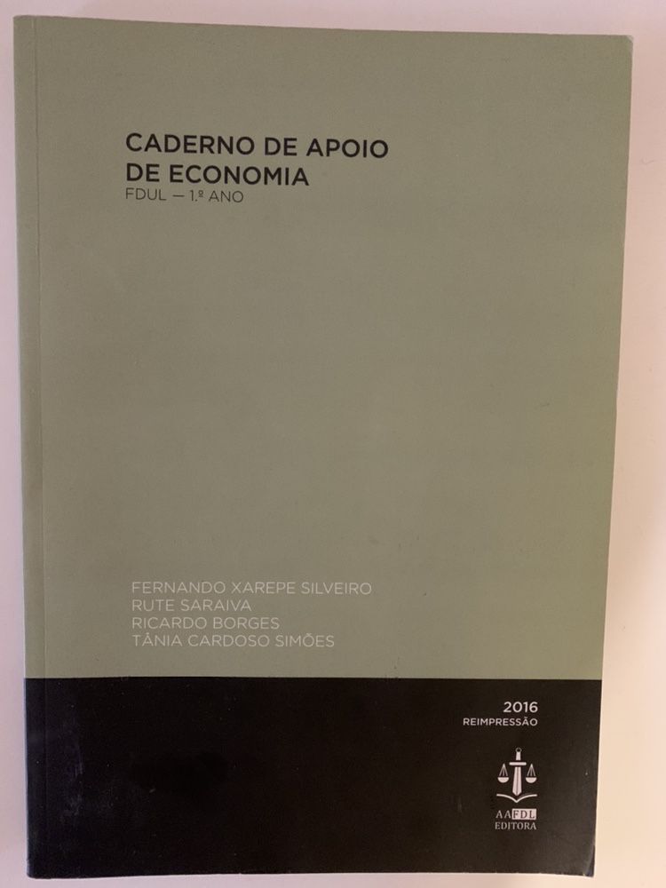 Caderno de apoio de economia