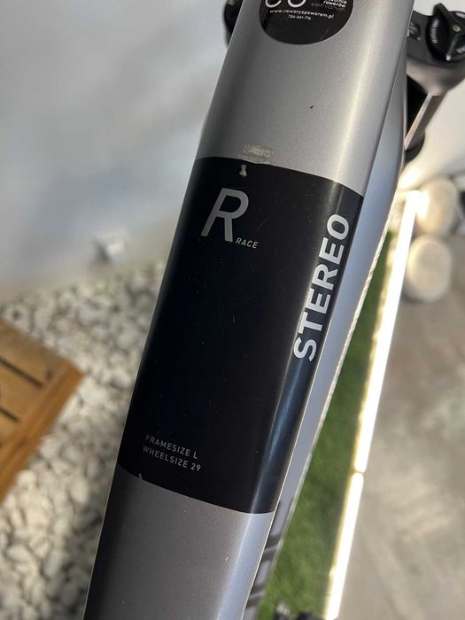 Rower elektryczny full CUBE STEREO HYBRID 120 RACE 750 rozmiar L