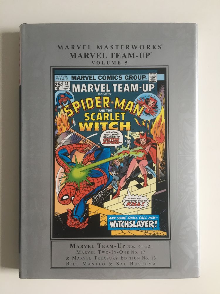 Marvel Masterworks Team-Up Vol 5 HC Spider-man Vision Scarlet Witch