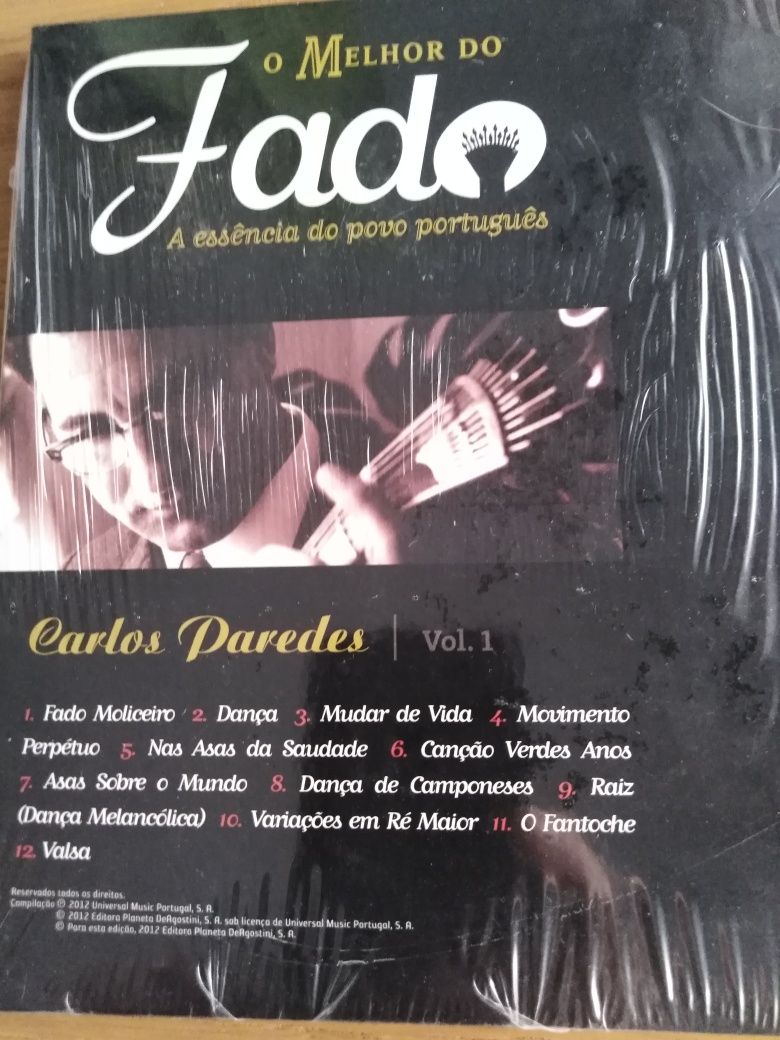 O Melhor de Carlos Paredes (livro+CD) novo