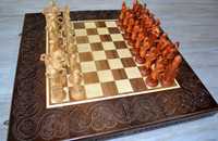 Шахматы из дерева ручной работы " Казаки" / Шахи "Козаки"