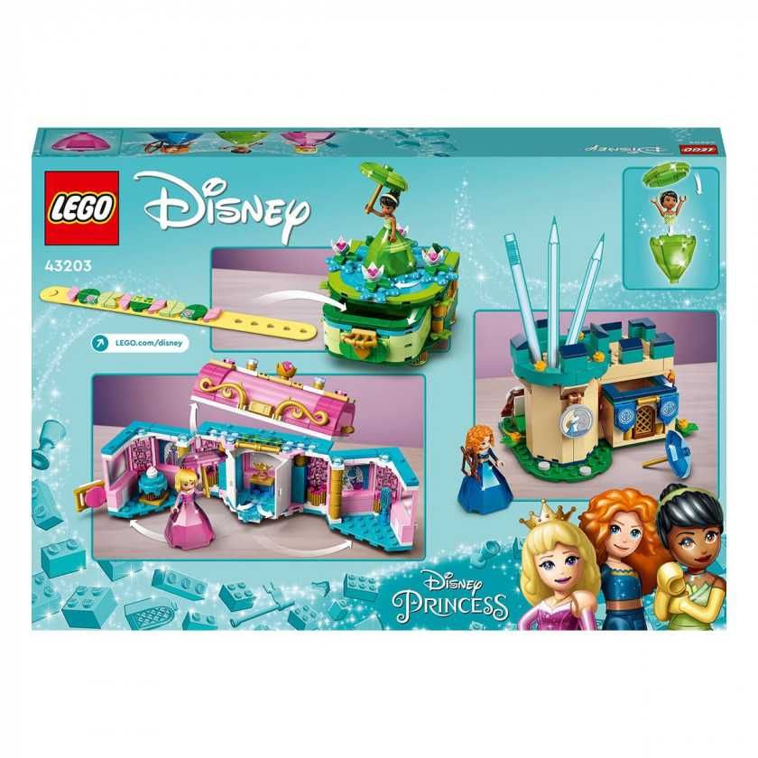 LEGO ǀ Disney Зачаровані творіння Аврори, Меріди та Тіани 43203