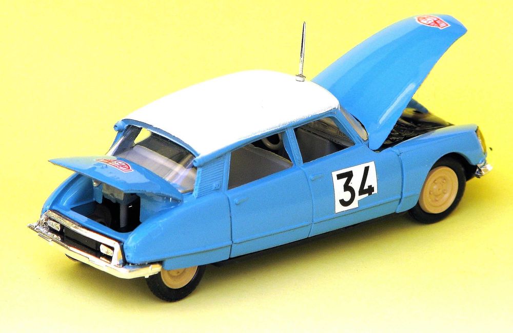 Citroen DS 21 Lancia Flaminia 1/43 Eligor