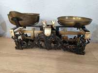 Waga szalkowa 3kg 1923 rok Stara waga Weber Dahne