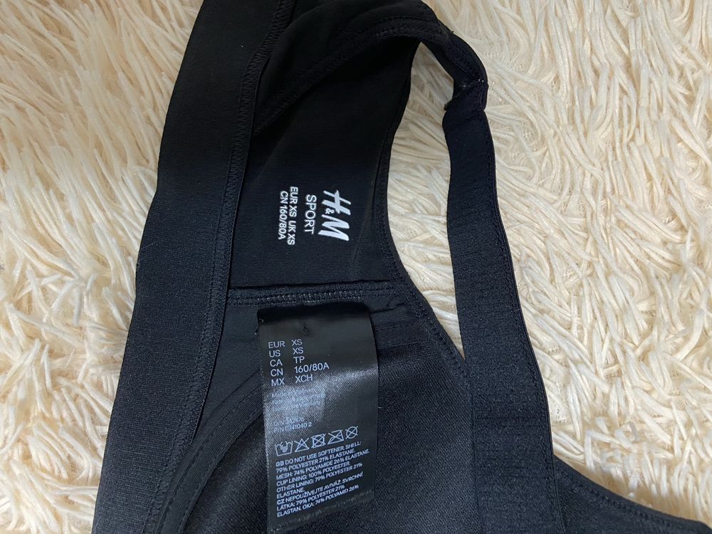 Топ черний h&m