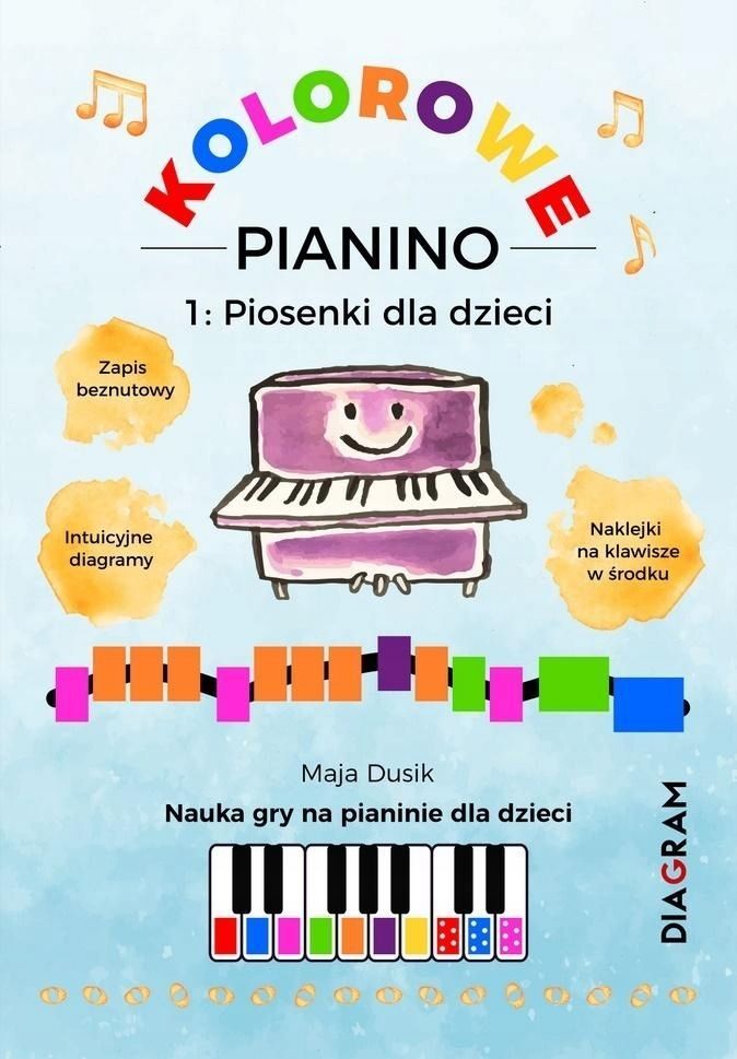 Kolorowe Pianino 1. Piosenki Dla Dzieci