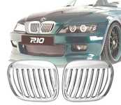 GRELHAS FRONTAIS BMW SERIE Z Z3 96-05 CROMADO