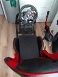 Logitech g29 wraz ze stelażem huzaro