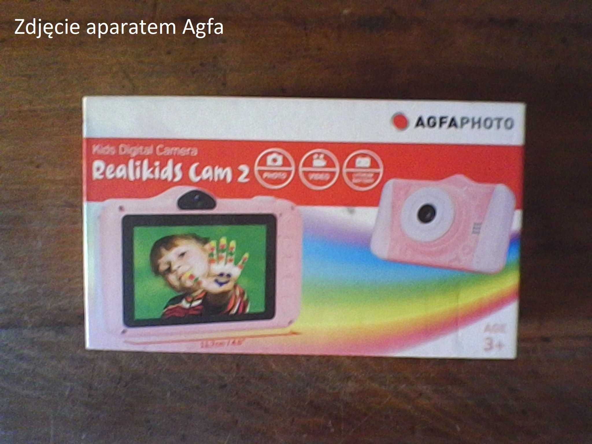 Cyfrowy aparat fotograficzny Agfa dla dziewczynki