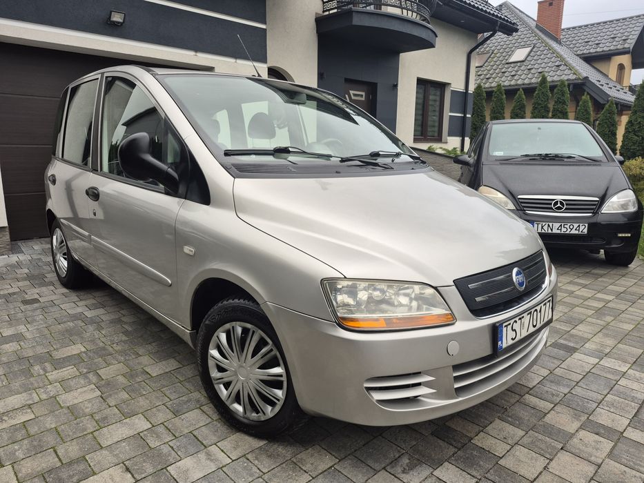 Fiat Multipla LIFT 1.6 103KMGaz LPG 6 Osob Klima 4xESz Parktronik Abs