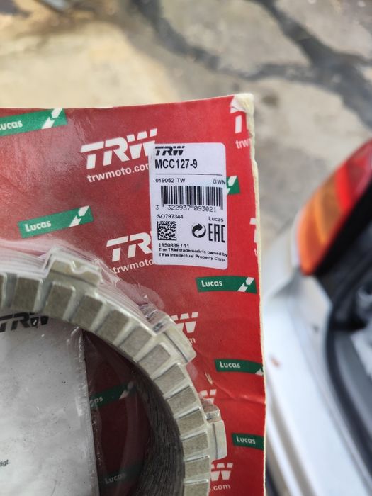 TRW / LUCASLUCAS MCC 127-9 Диски сцепления фрикционные