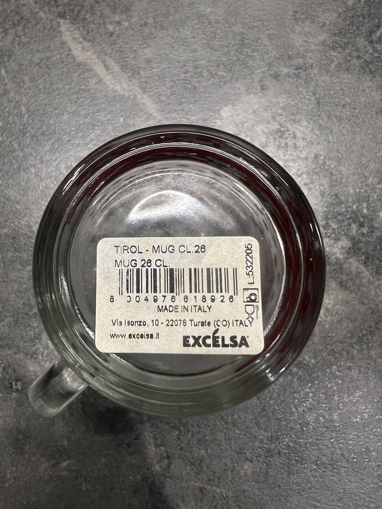 Excelsa Tirol Szklanki serca love 6 szt/ 260 ml