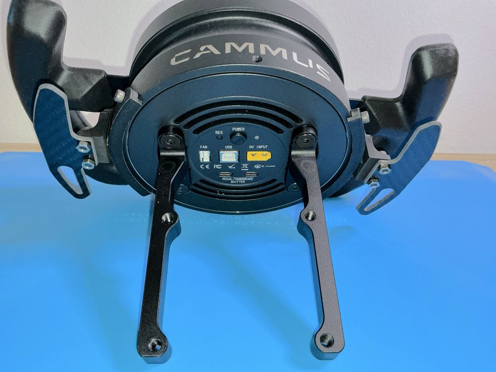 Volante tipo Formula Cammus C5 + Pedal CP5 + CS5 Fanatech Moza Simagic