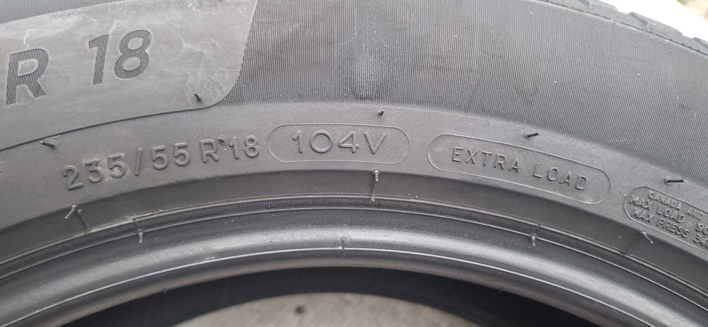 2X Opony Całoroczne 235/55R18 Michelin 235/55/18 7mm  Wysyłka Montaz