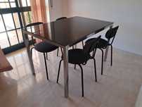 Mesa de Cozinha/Sala + 4 Cadeiras