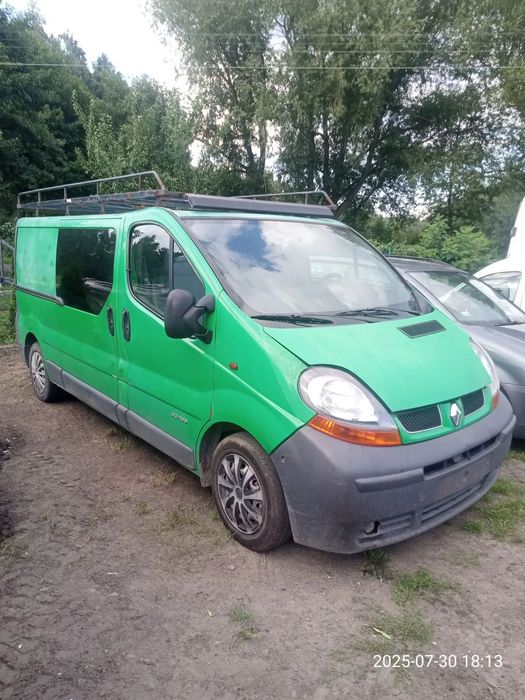 Zabudowa holenderka holenderska brygadówka  fotele przód tył ściana grodziowa trafić II vivaro A 01-14r