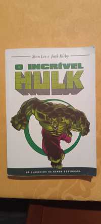 livro/banda desenhada o incrível Hulk autografado