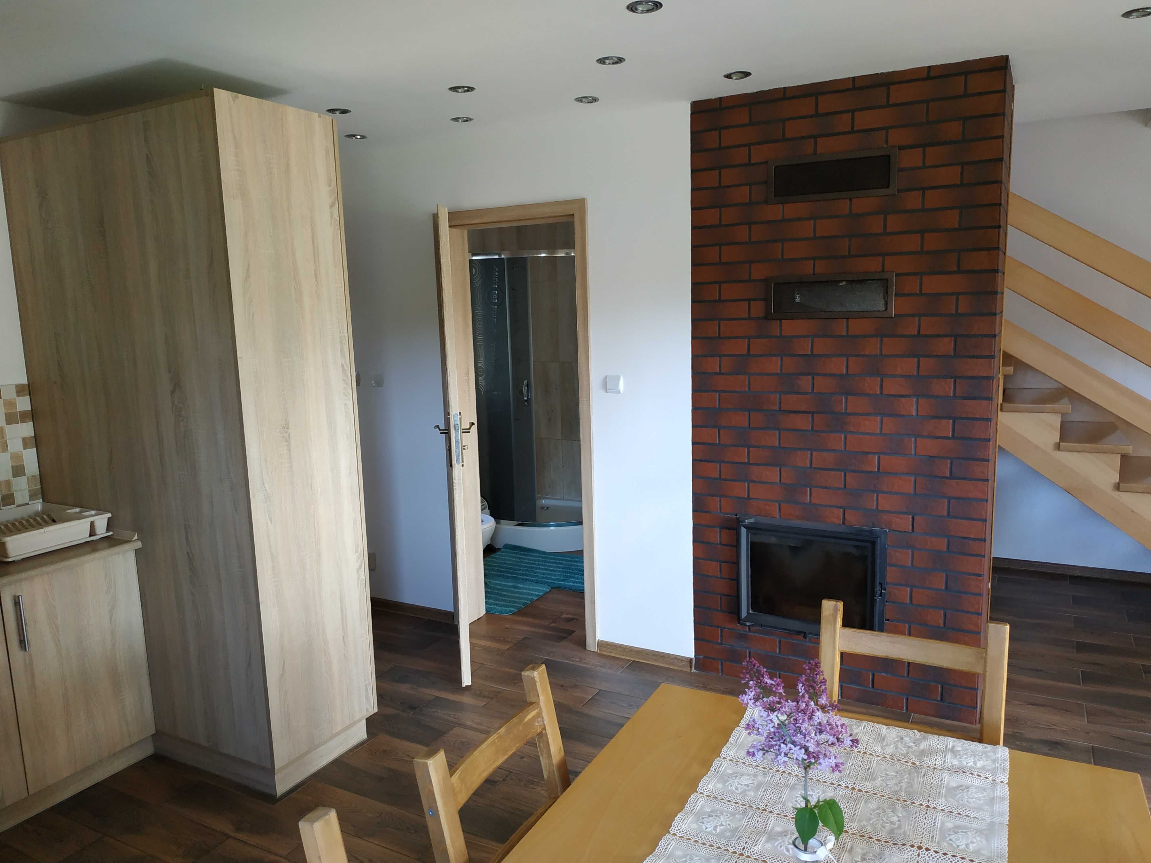 Domek całoroczny z jacuzzi nad morzem, apartament, wakacje, bania