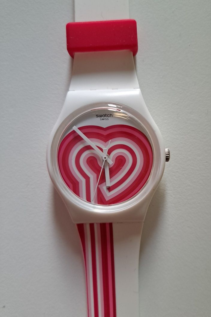 Swatch VALENTINE'S DAY BEATPINK GW214. Idealny prezent !