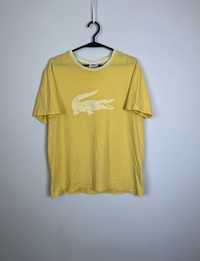 Koszulka Lacoste big logo yellow