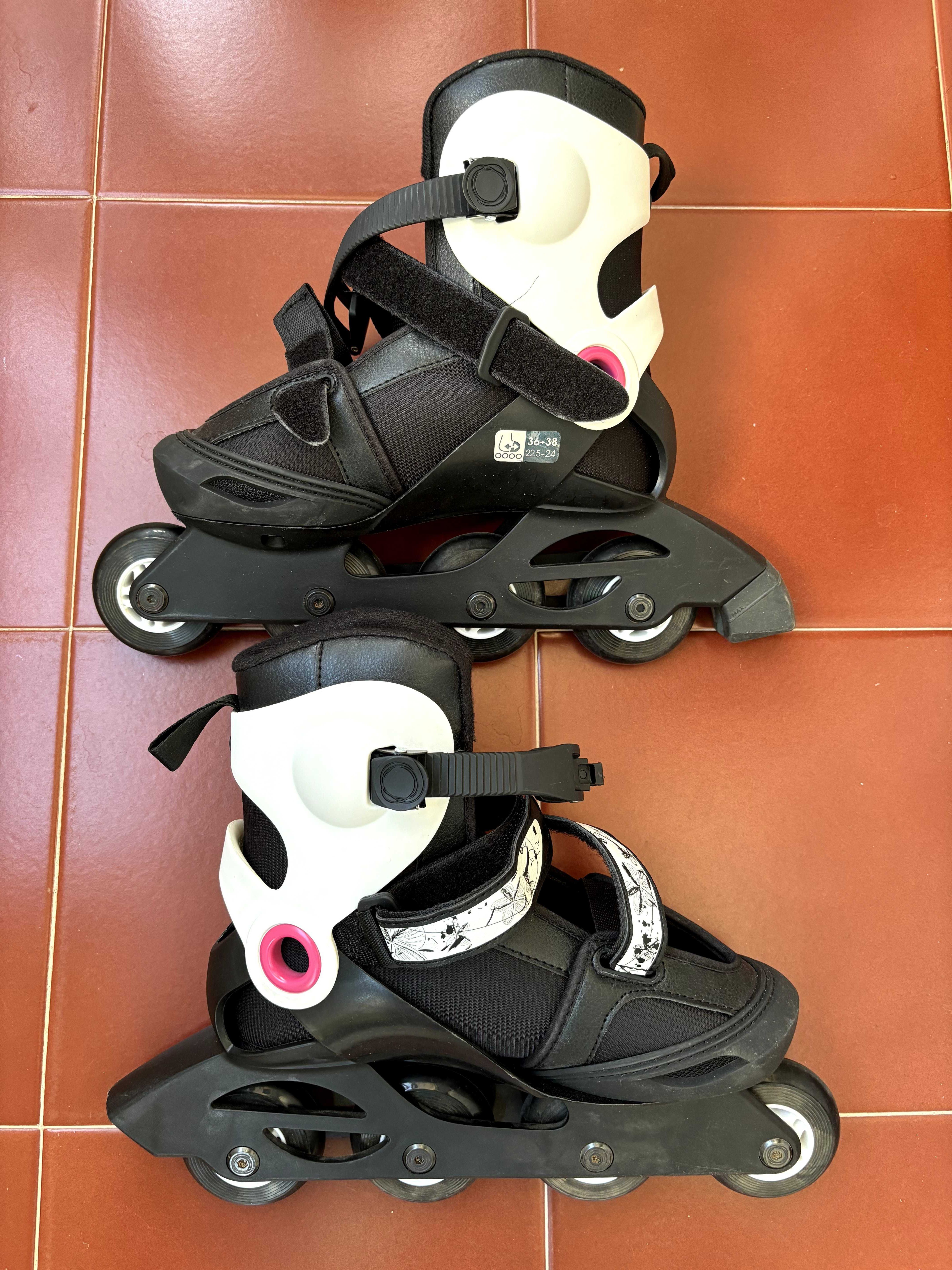 Patins em linha Tamanho 36 a 38