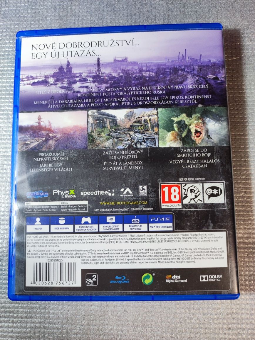 Metro Exodus | Gra PS4