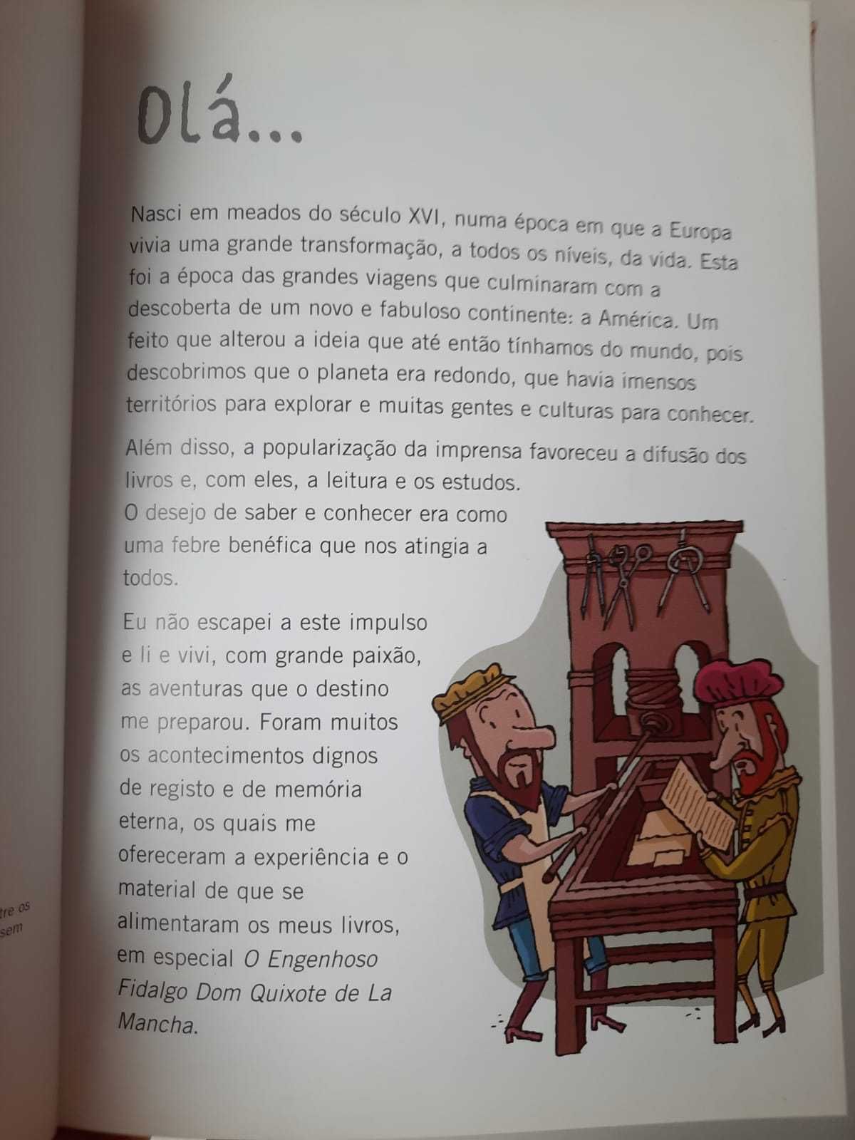 Livro: Chamo-me...Miguel Cervantes