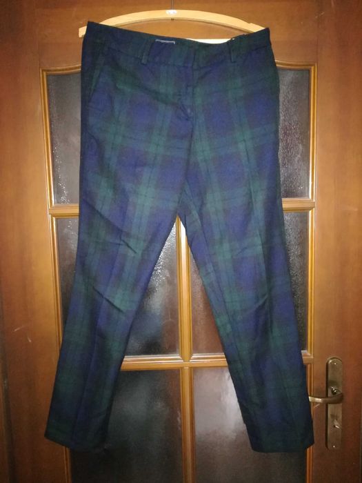 38 M Damskie spodnie w kratę Levi's Wrangler Lee Diesel