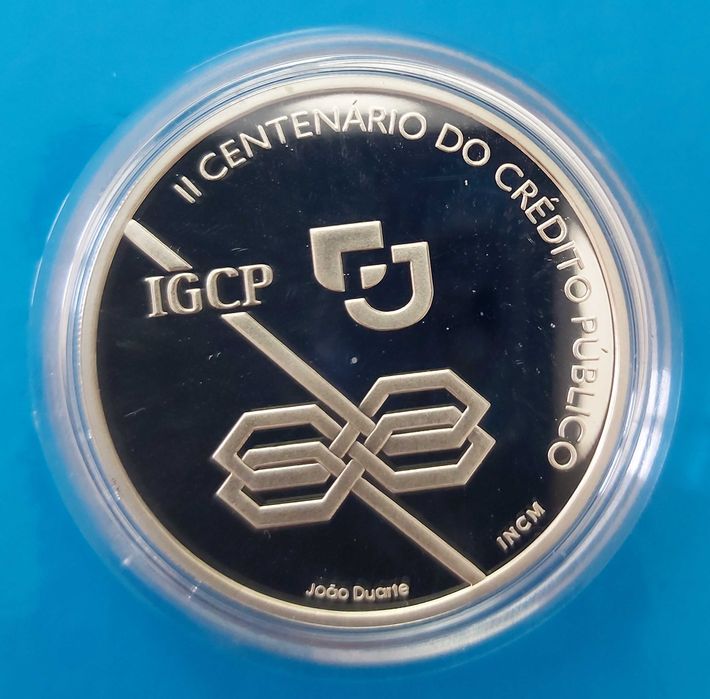 1.000$00 de 1997, Bicentenário do Crédito Público Prata proof