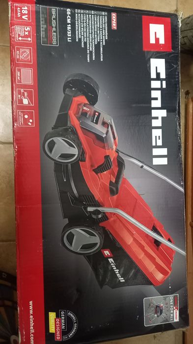 Einhell corta relva baterias