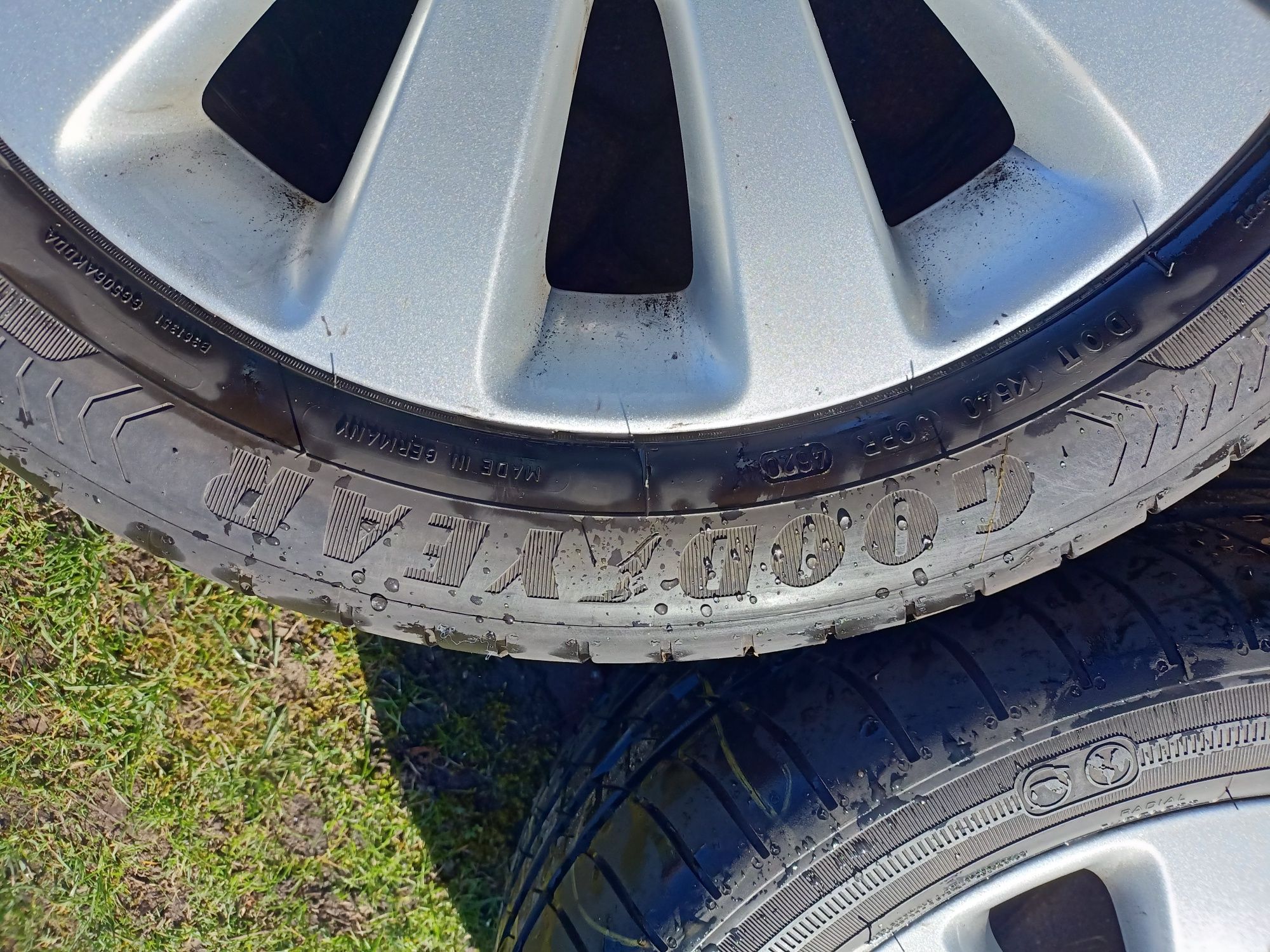 Koła Zafira 225/50 R17 Nowe opony letnie Goodyear